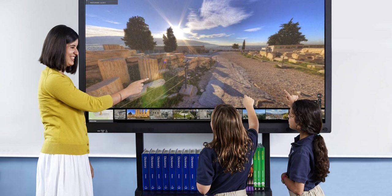 Un écran tactile pour préserver la santé des enseignants ?