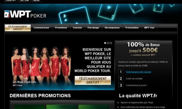 Wpt.fr : Poker en ligne sur WPT Poker, Texas Hold’Em, 200 € de bonus